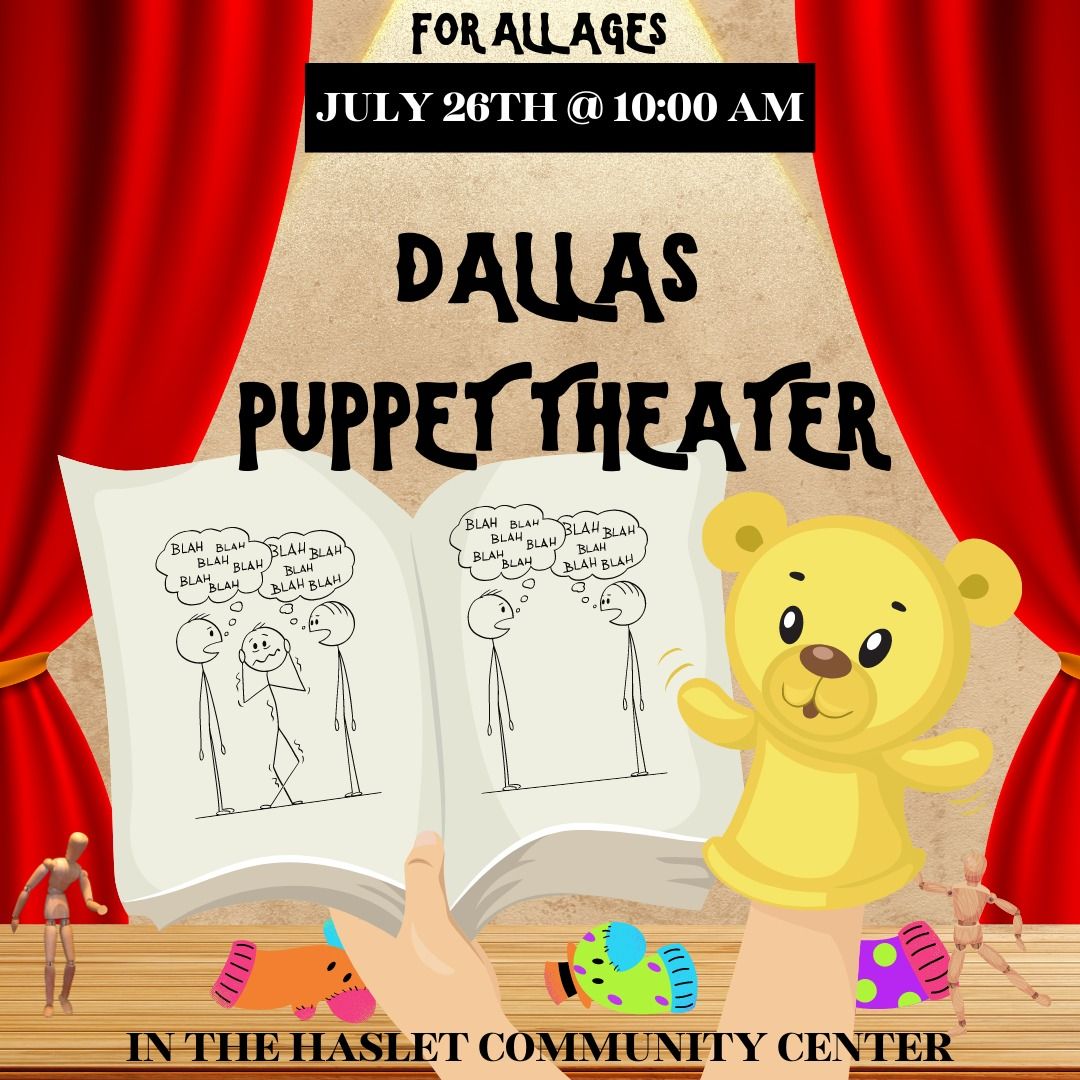 Fantastic Friday Performer: Dallas Puppet Theater