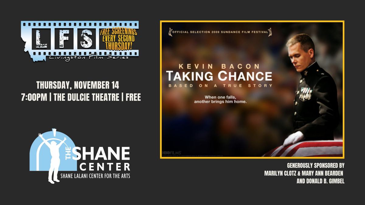 Livingston Film Series Presents: Taking Chance