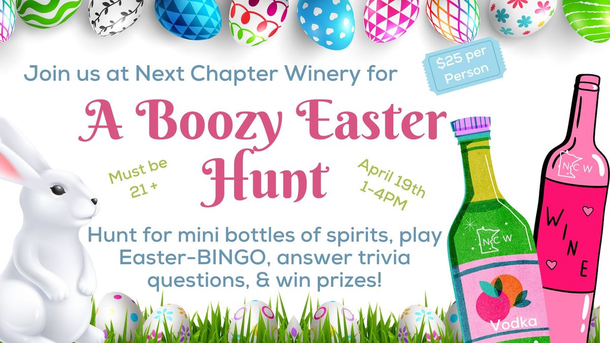 A Boozy Easter Hunt!