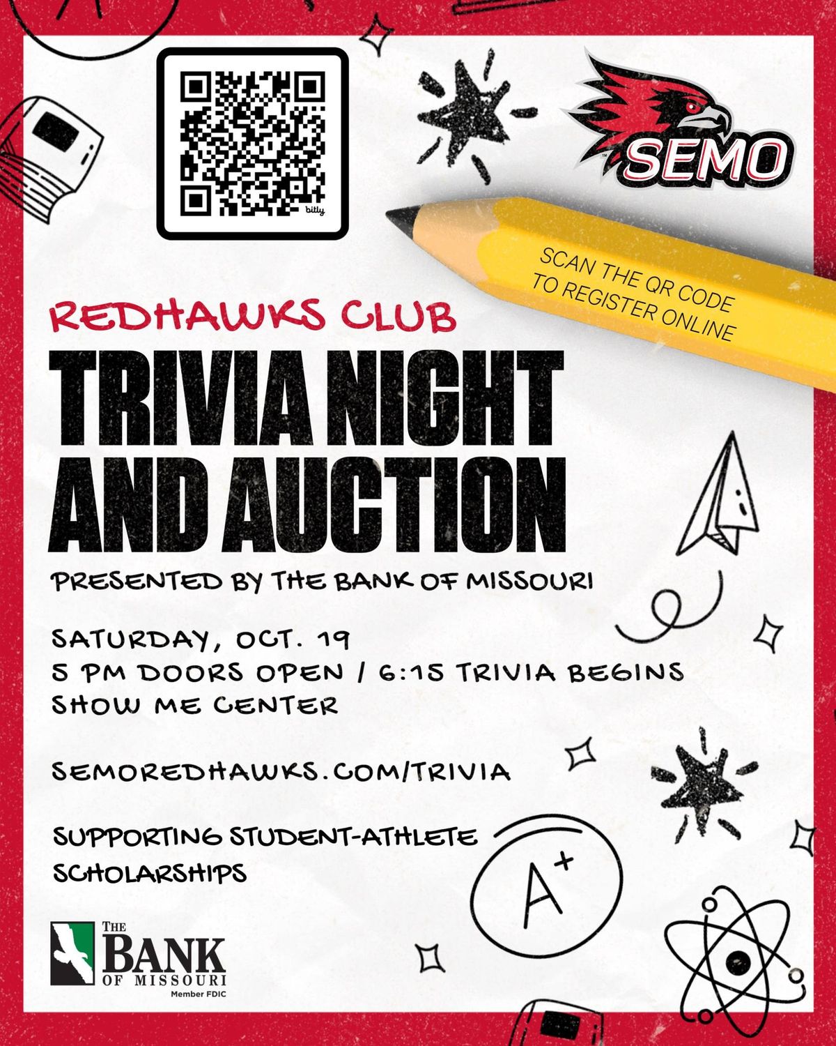 Redhawks Club Trivia Night & Auction