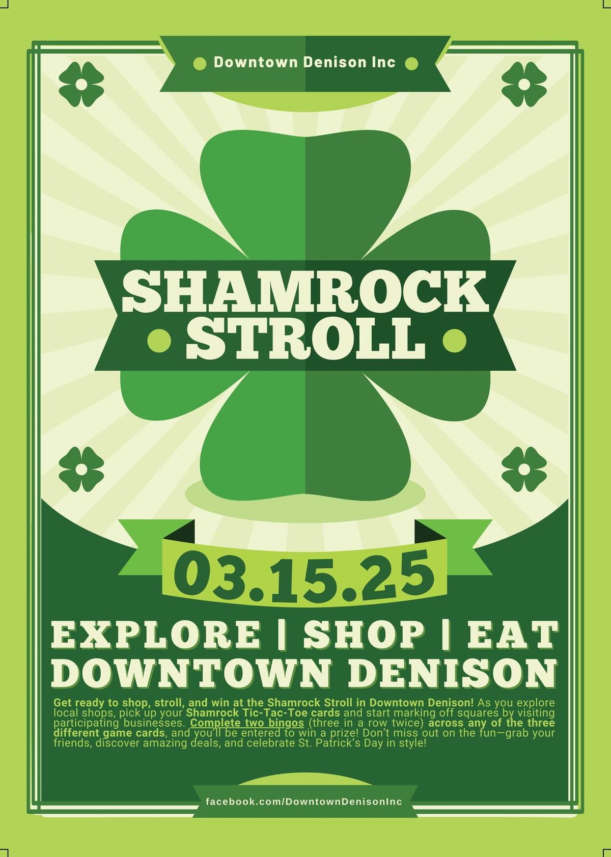 Shamrock Stroll | Downtown Denison