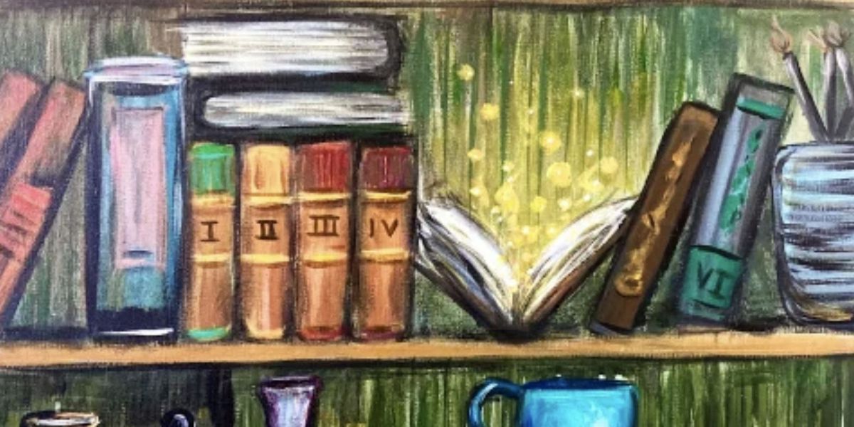 Paint Night: Enchanted Library