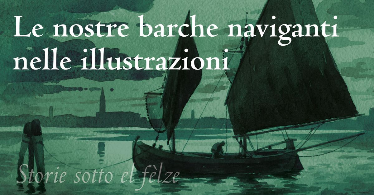 Le nostre barche naviganti nelle illustrazioni