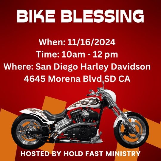 Bike Blessing at San Diego Harley-Davidson Hosted by Hold Fast Ministry