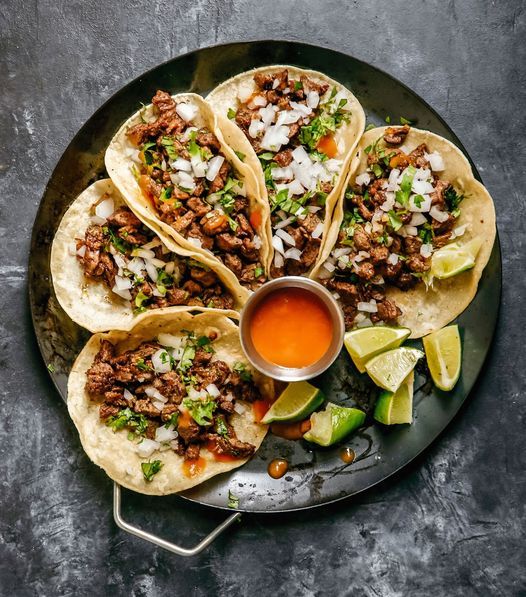 Carry-out street taco dinner