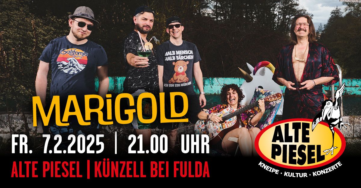 MARIGOLD |  Die neu geformte Fuldaer Cover-Band