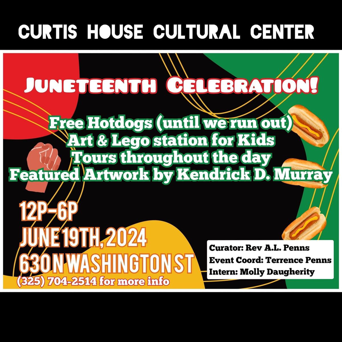 Juneteenth Celebration at Curtis House Cultural Center