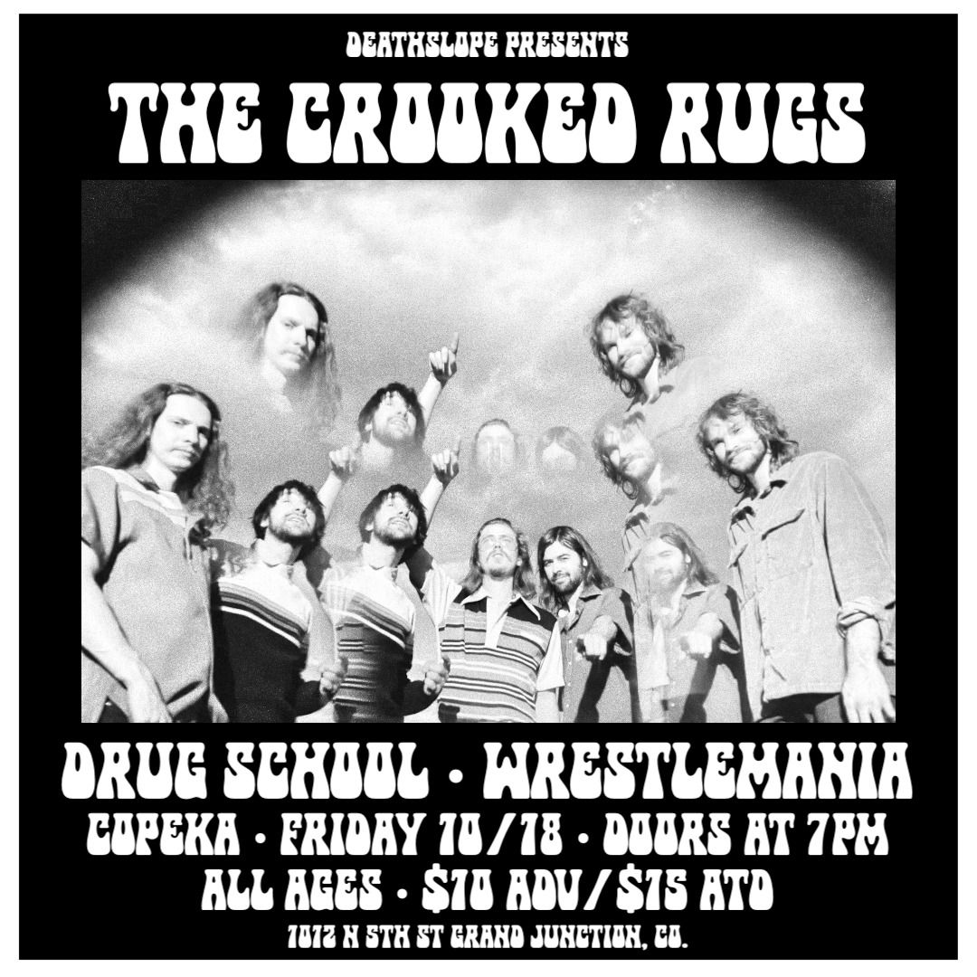 The Crooked Rugs, Drug School & Eric Mocko Acoustic @ Copeka