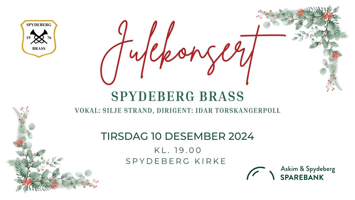 Julekonsert med Spydeberg Brass og Silje Strand