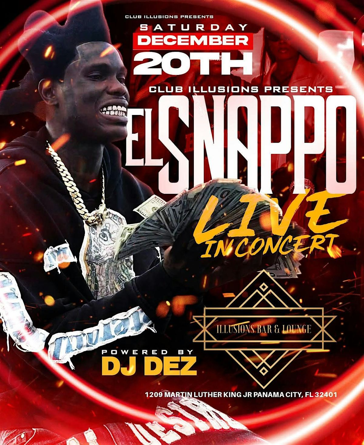 EL SNAPPO PERFORMING LIVE @ CLUB ILLUSIONS