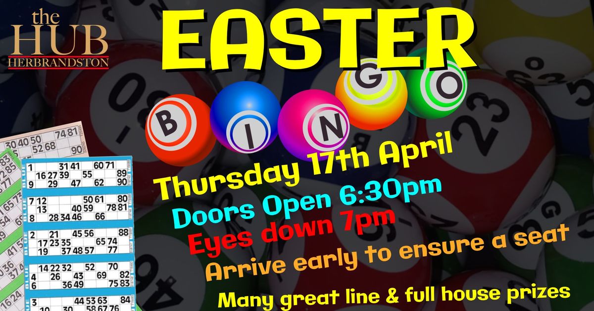 Easter Bingo Night