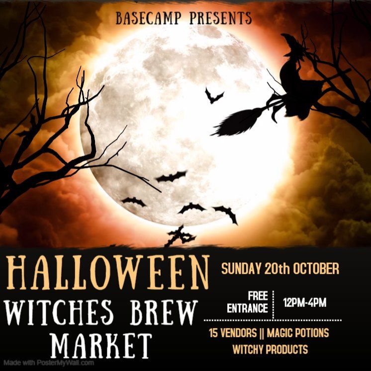 Halloween Witches Brew Market at Basecamp