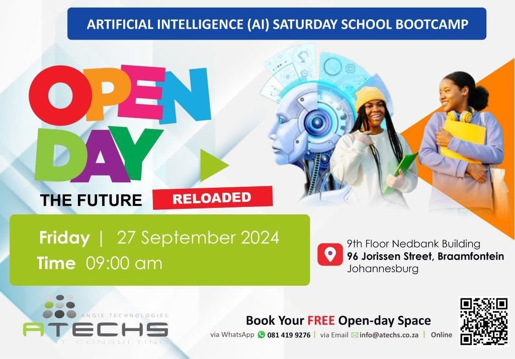 Artificial Intelligence Saturday Bootcamp Open Day