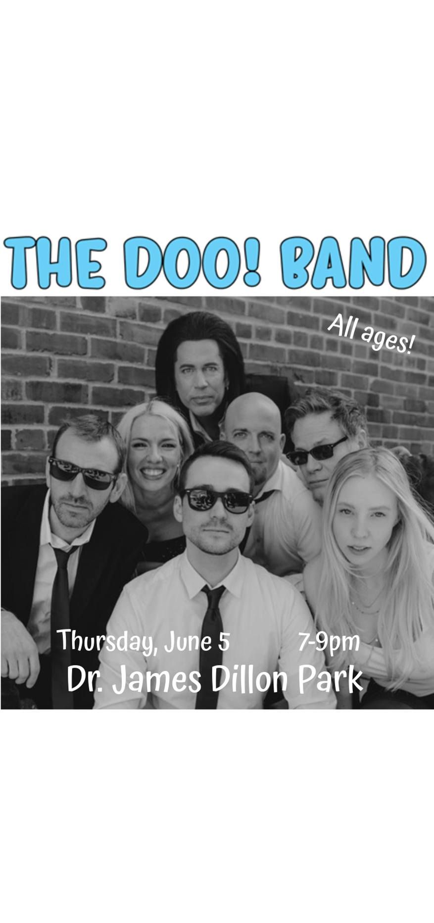 The Doo! Band at Dr. James Dillon Park (all ages!)