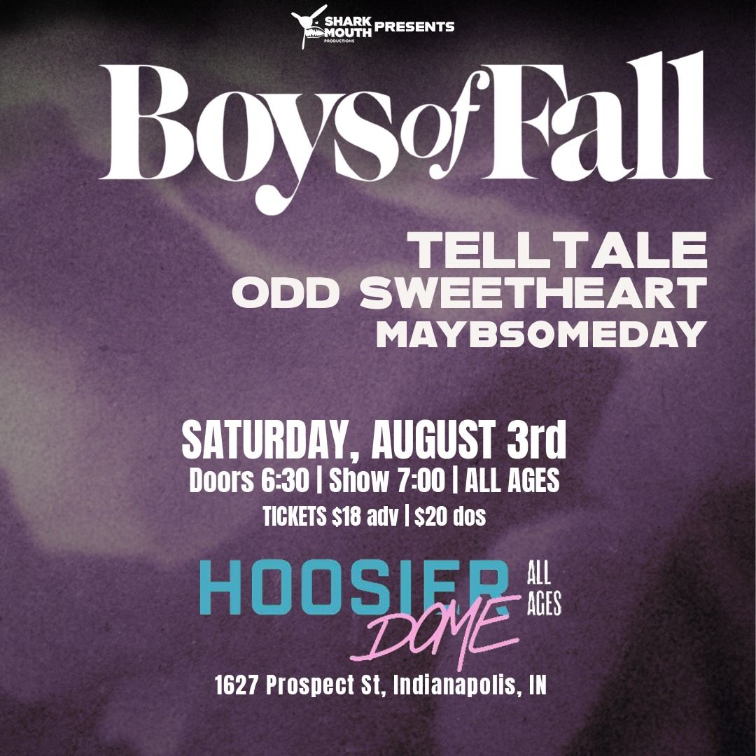 BOYS OF FALL, TELLTALE, MAYBSOMEDAY AT THE HOOSIER DOME