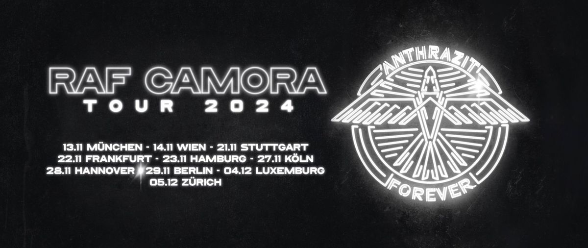 RAF Camora - ANTHRAZIT FOREVER Tour 2024 - K\u00f6ln