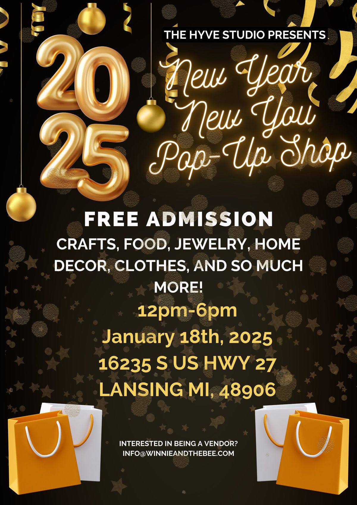 New Year, New You Pop-Up Shop