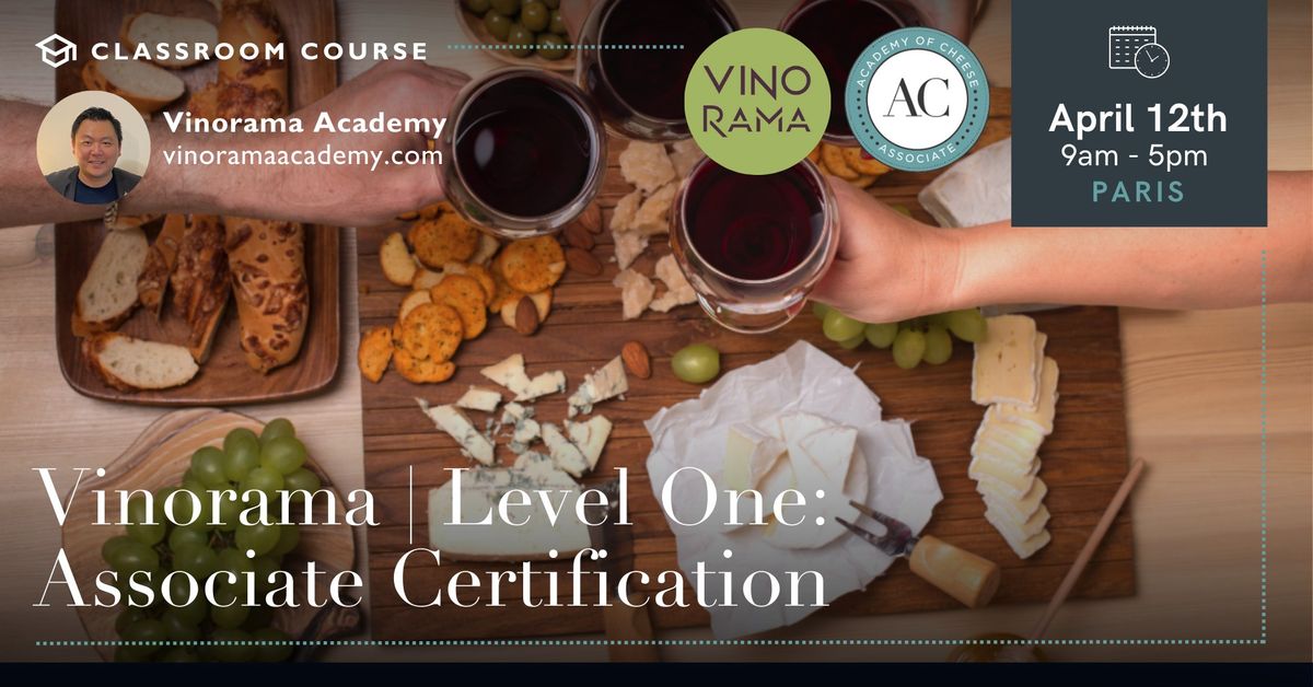 Vinorama | Level One: Associate Certification in French language