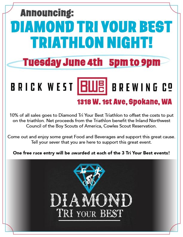 Diamond Tri Your Best Triathlon Fund Raiser Event