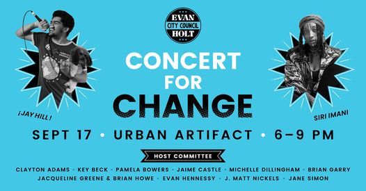 Vote Evan Holt: Concert For Change