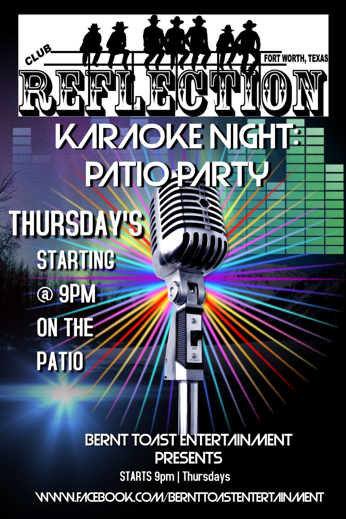 Patio Party Karaoke @ Club Reflection