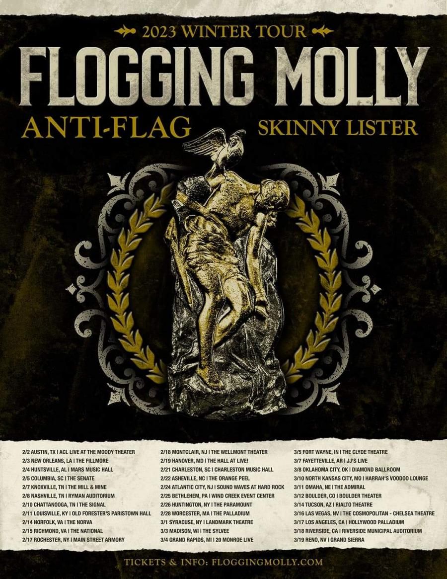 Flogging Molly at Charleston Music Hall