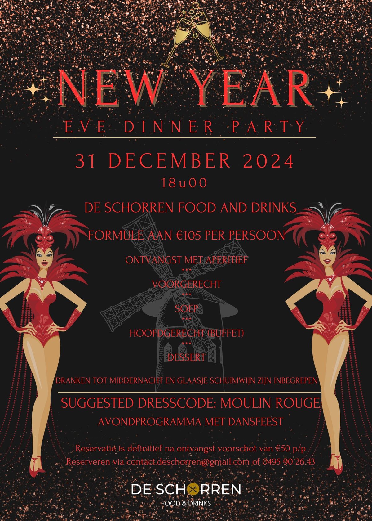 New Year Eve Dinner Party - Oudejaarsavond