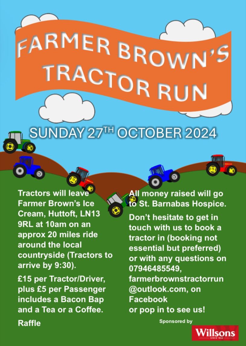 Farmer Brown\u2019s Tractor Run