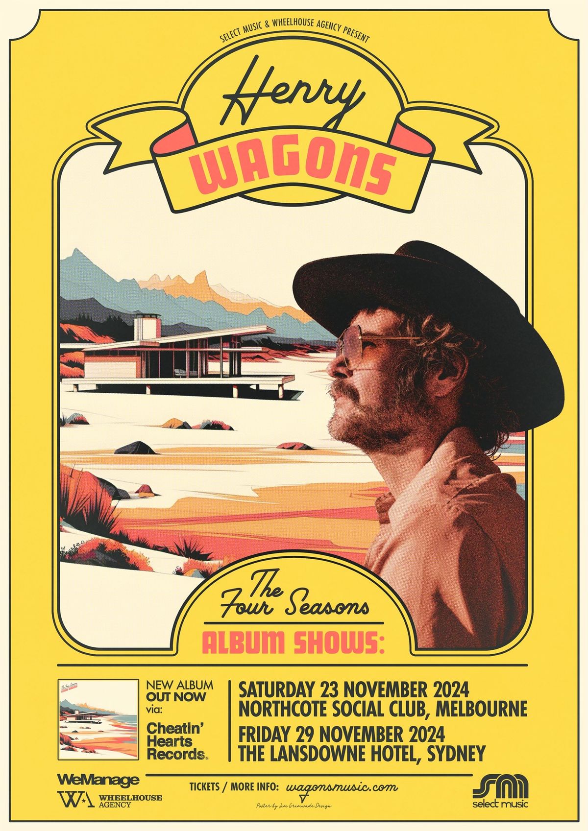 Henry Wagons - 'The Four Seasons' Melbourne Album Show