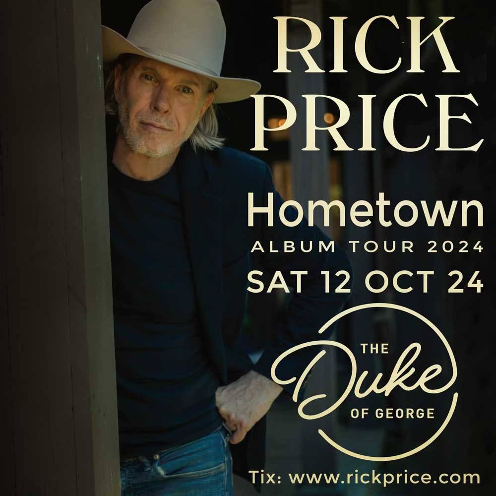 Rick Price "Hometown" Tour 2024