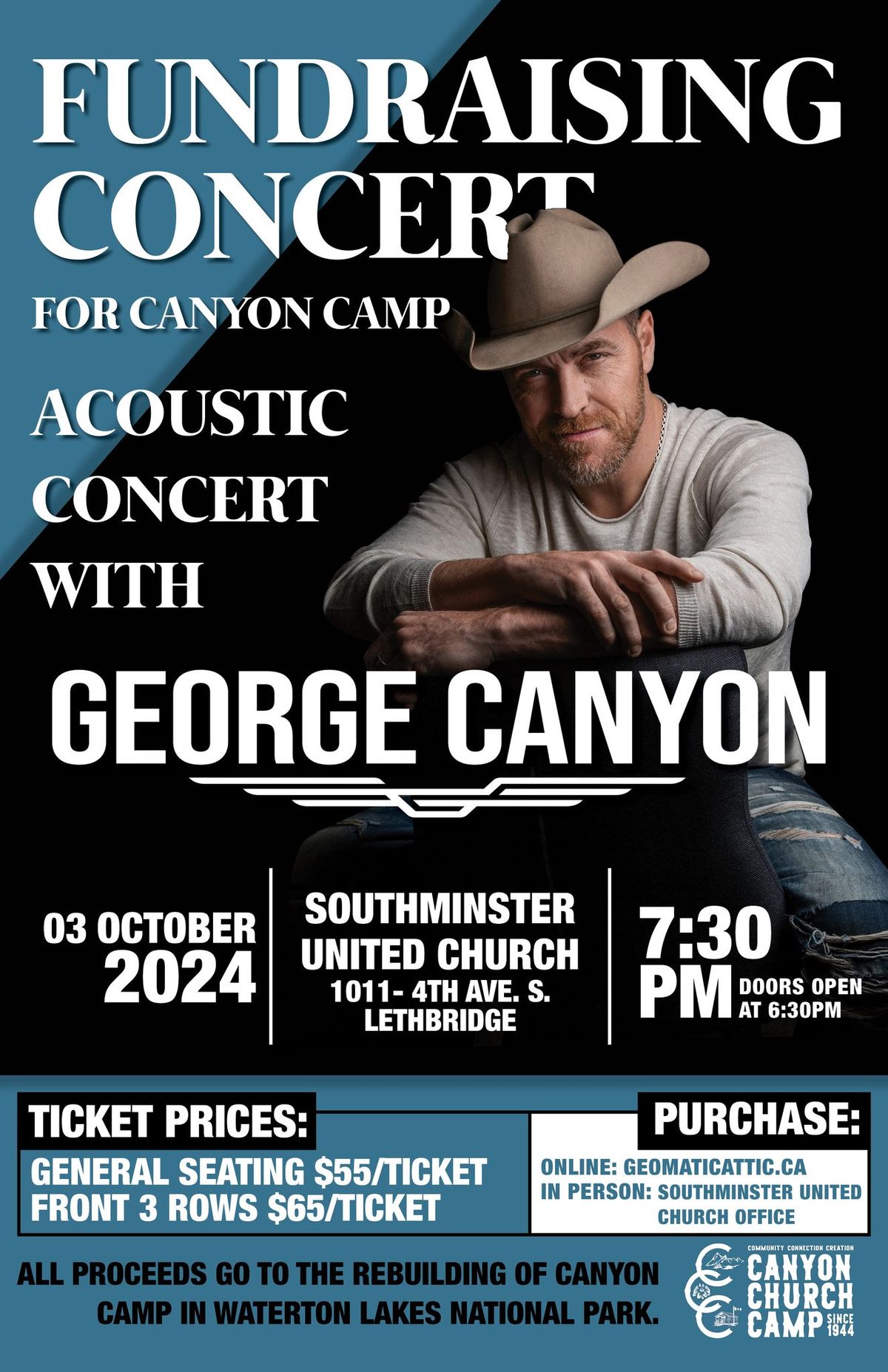 George Canyon Fundraising Concert for Canyon Church Camp