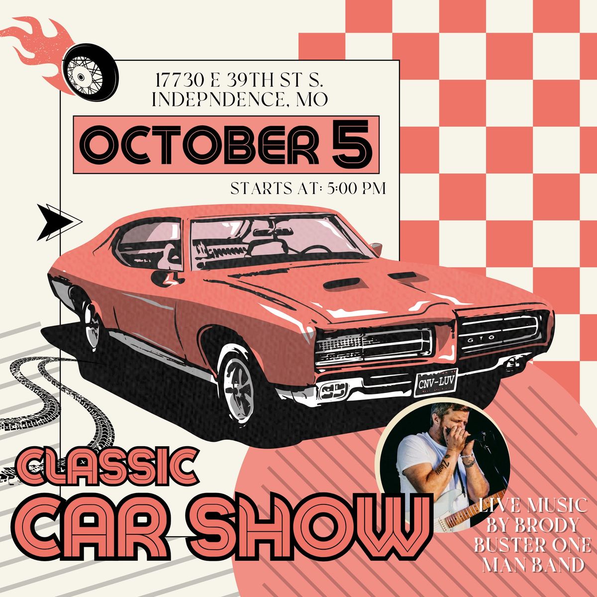 October Car Show + Live Music ***LAST ONE OF THE YEAR***