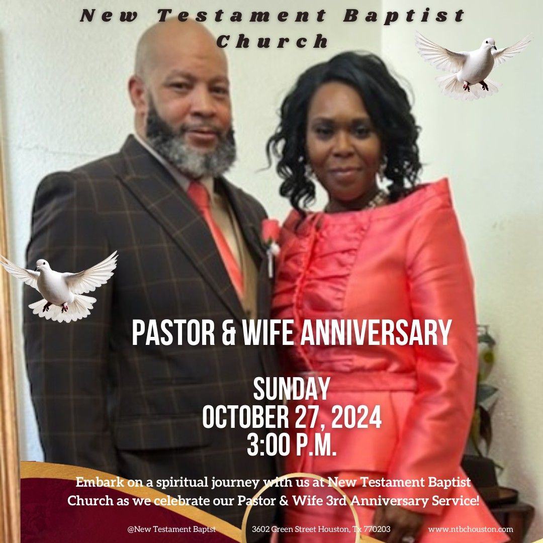 Pastor's 3rd Year Anniversary Service