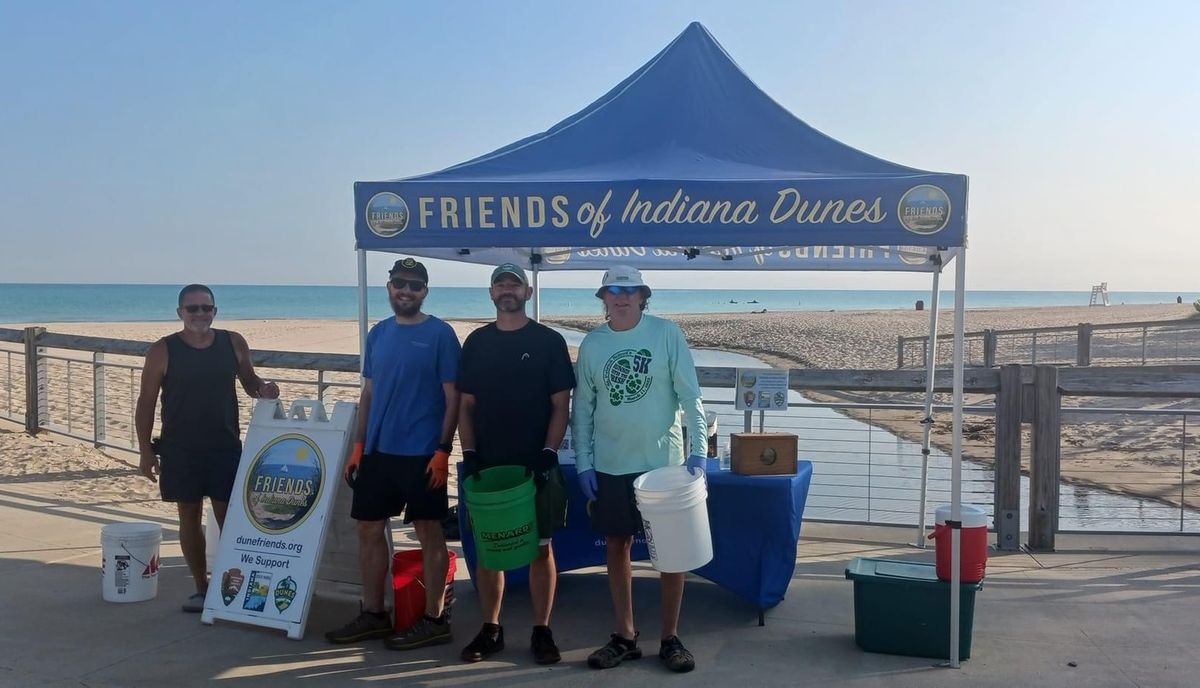 2025 Beach Clean-Up at the Indiana Dunes State Park