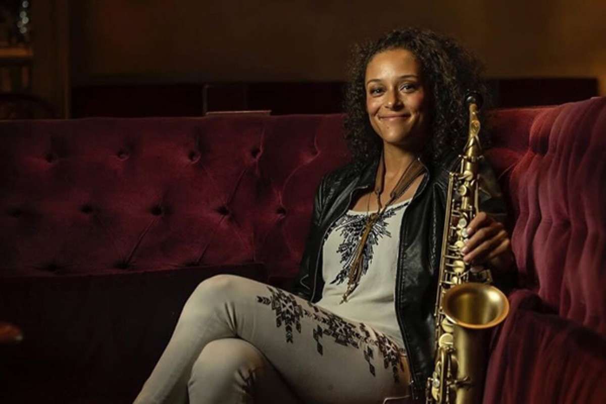 Vanessa Collier at New Orleans Jazz Market
