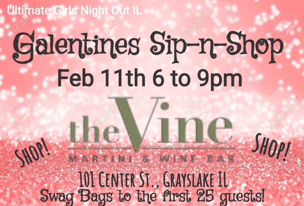 Galentine's Day Sip n Shop 