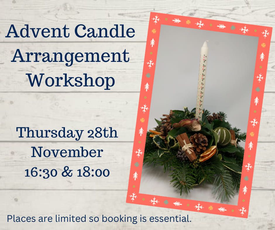 Advent Candle Arrangement Workshop