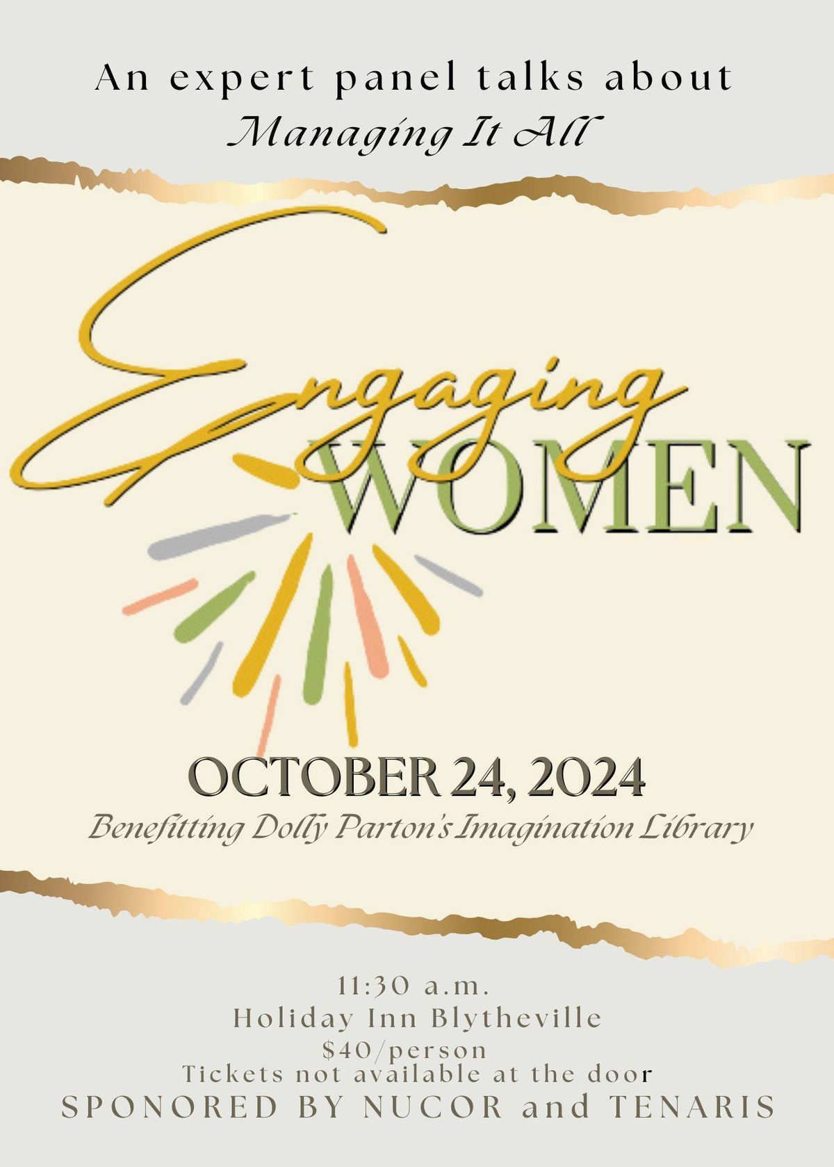 3rd Annual Engaging Women Luncheon Benefitting Dolly Parton's Imagination Library