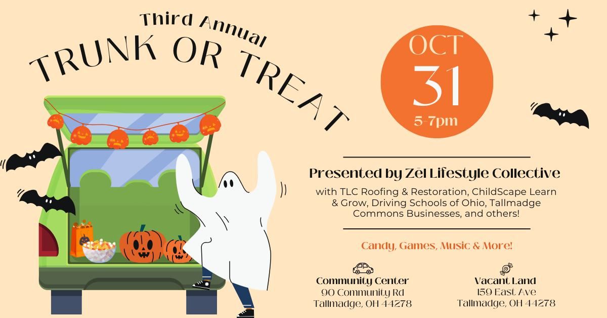 Trunk or Treat: Third Annual