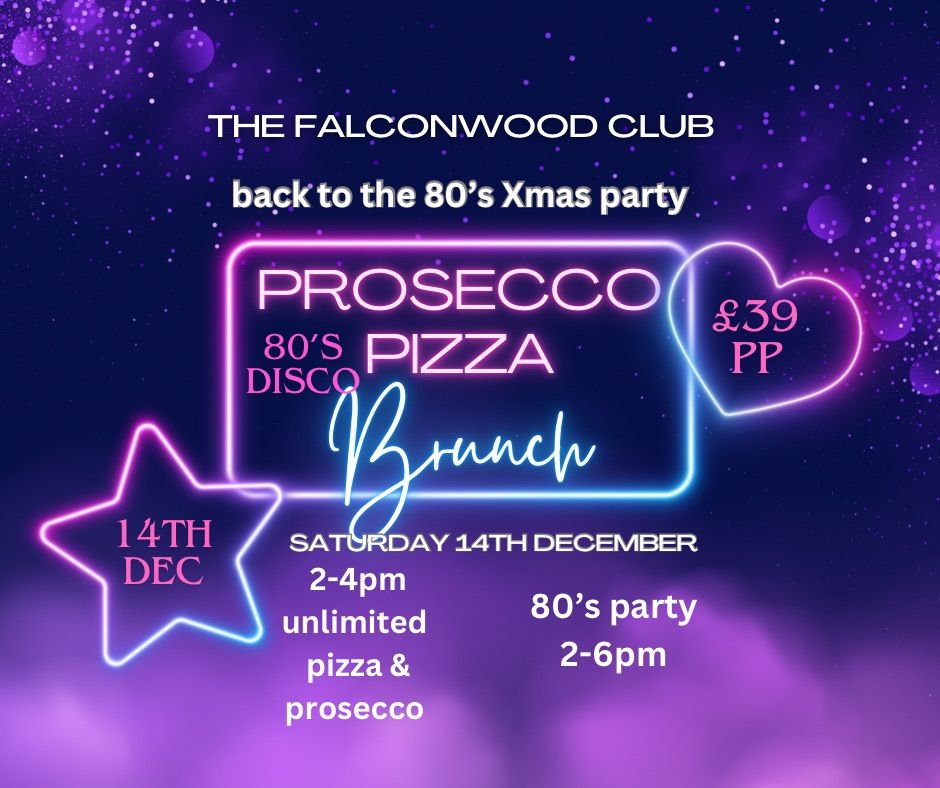 80\u2019s Xmas disco Brunch (2pm - 6pm)