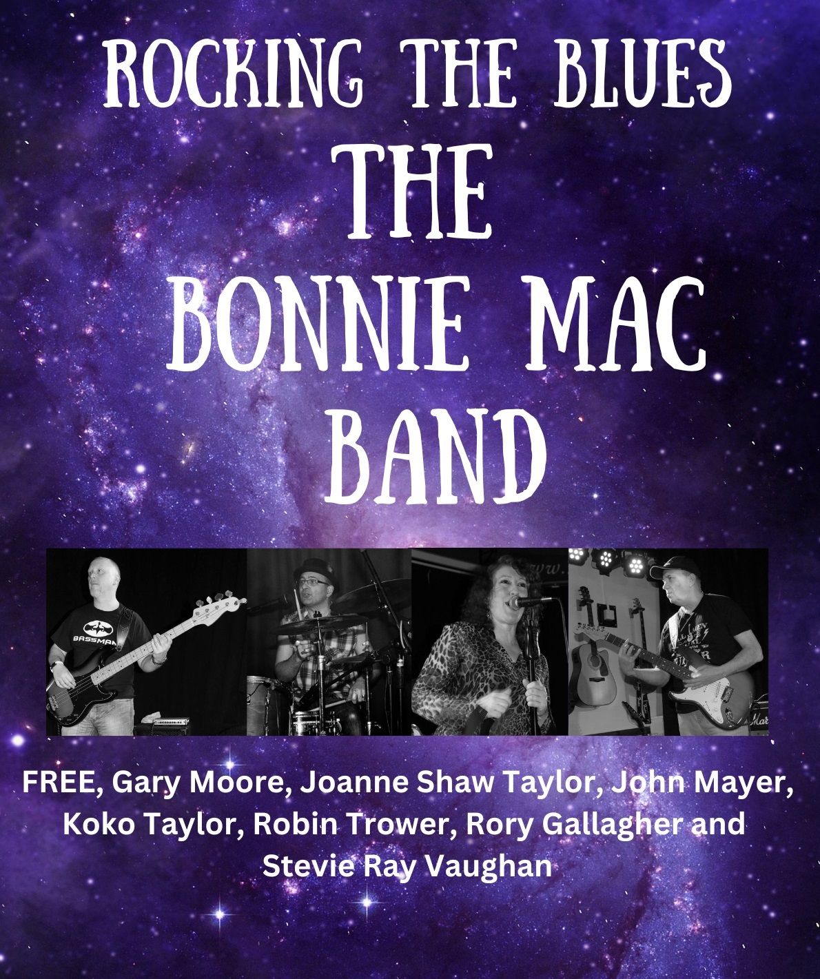 The Bonnie Mac Band at The Blues Bar