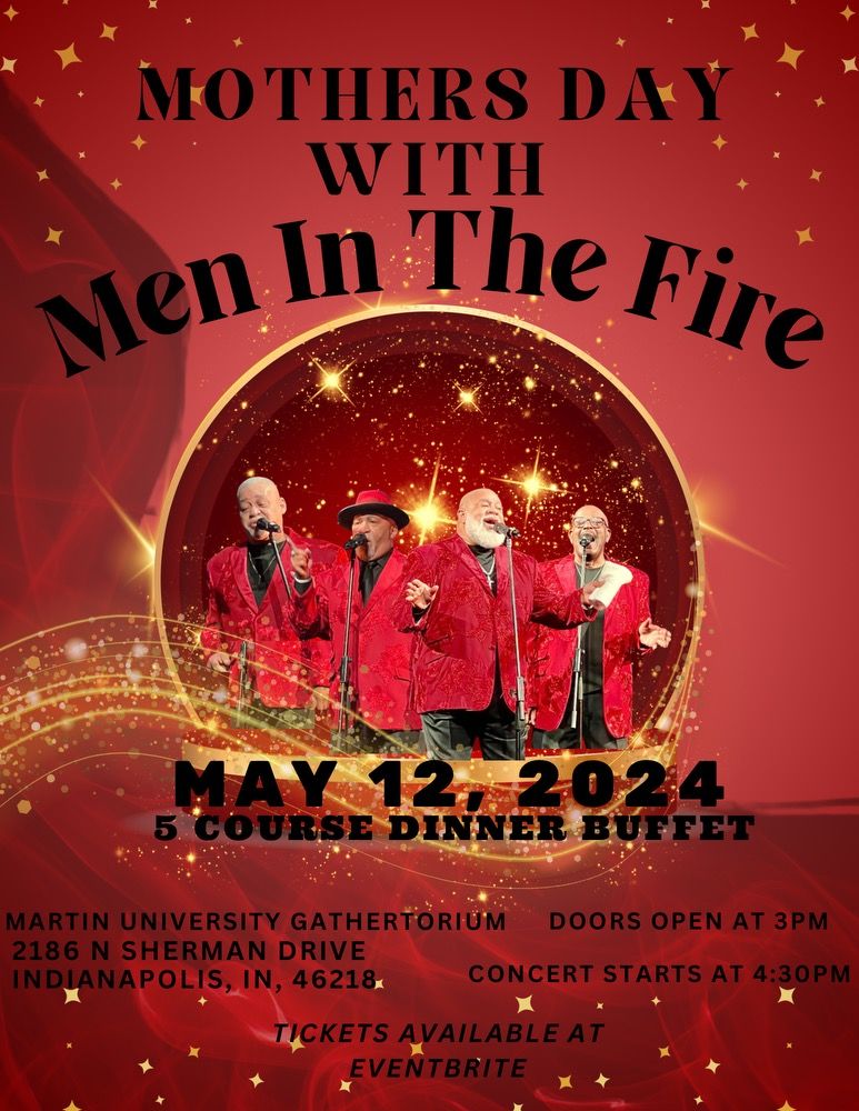 Mother's Day Dinner & Concert with Men In The Fire