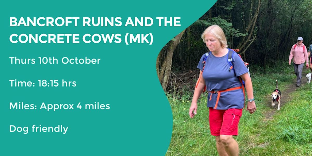 BANCROFT RUINS - 4 MILES | THE ONE WITH THE CONCRETE COWS! MILTON KEYNES