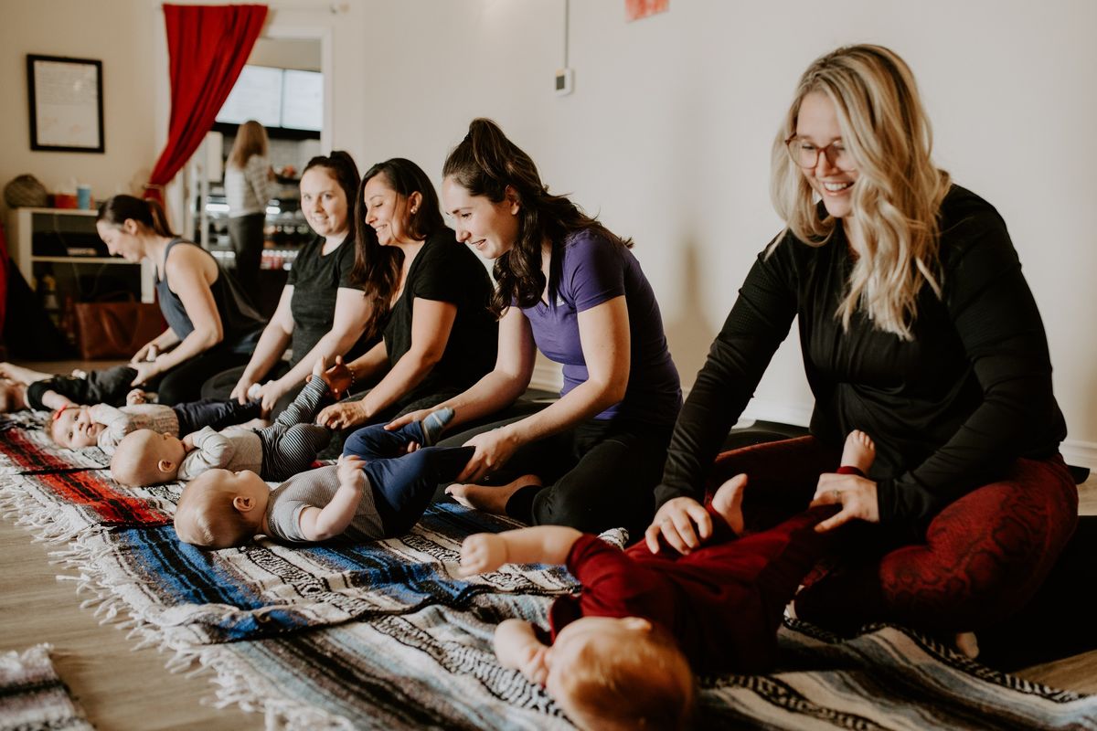 Mom & Baby Yoga: 6 week series w\/ Kayla