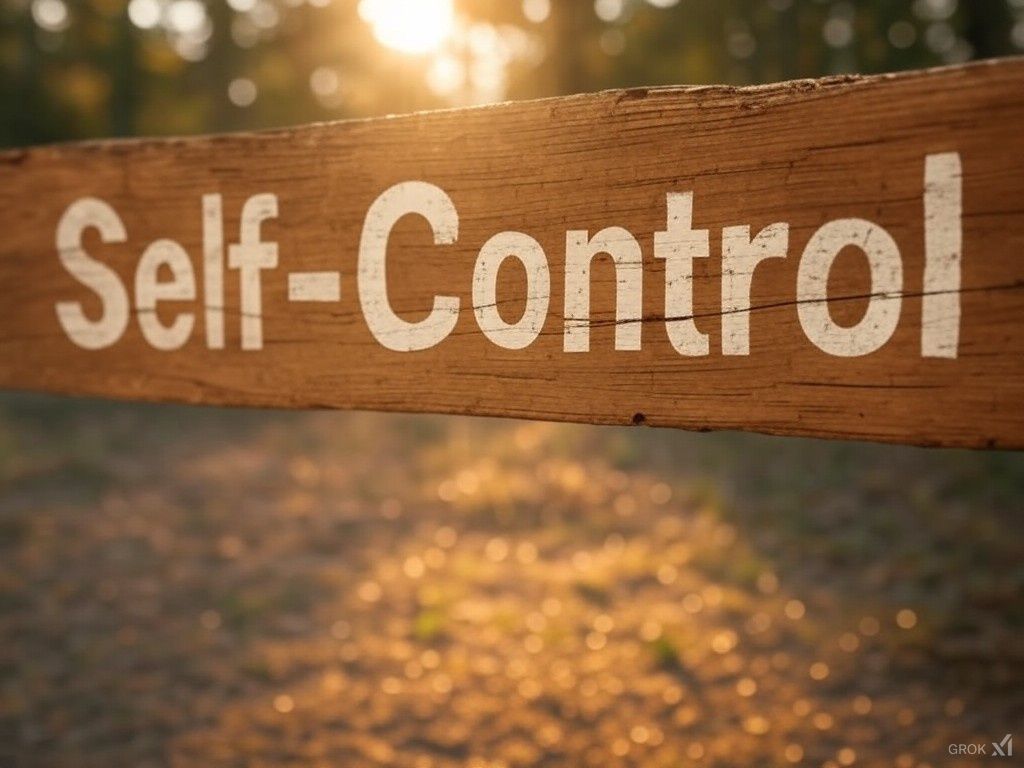 Fruit of The Spirit: Self-Control