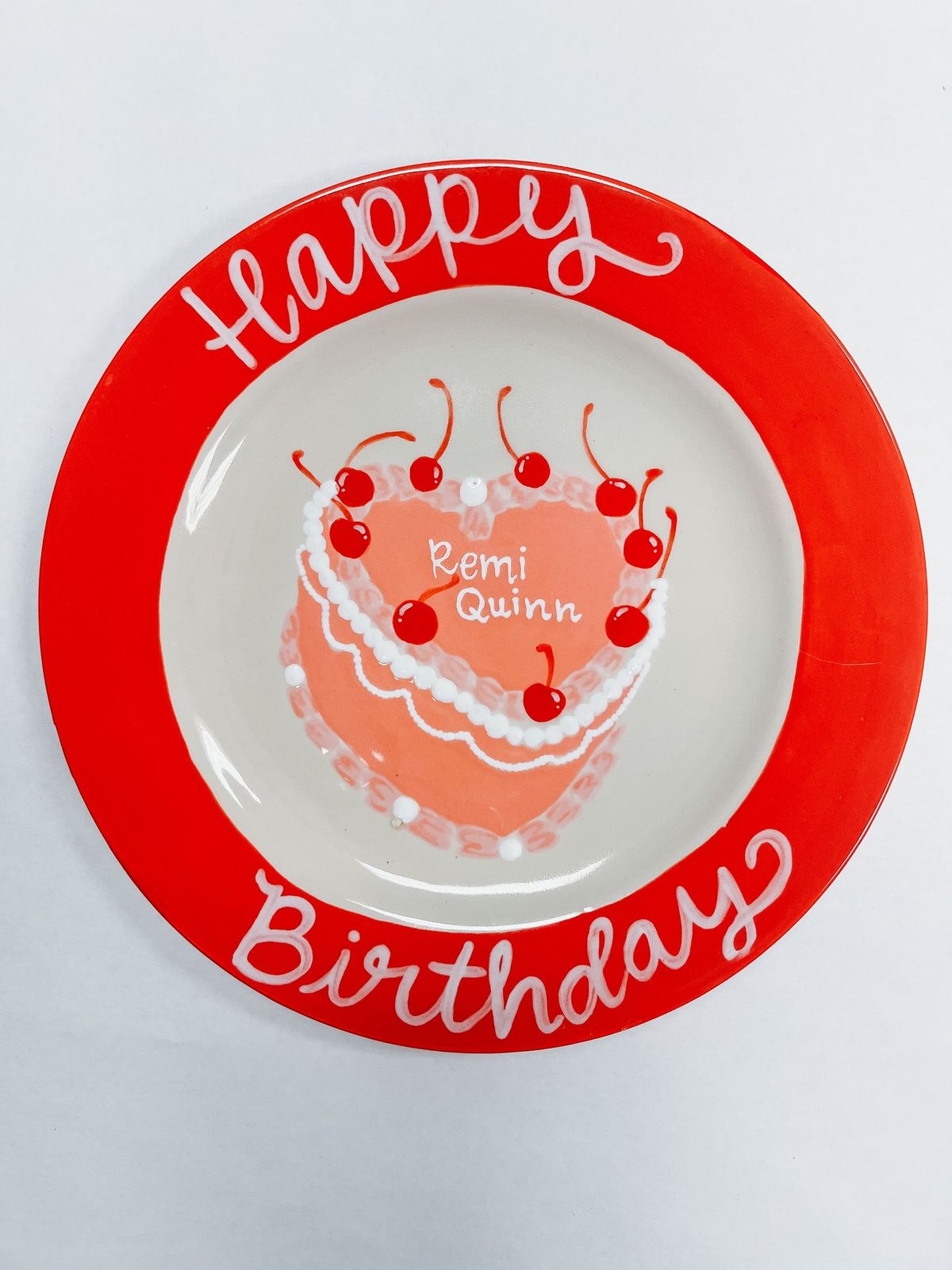 Vintage cake plate class 