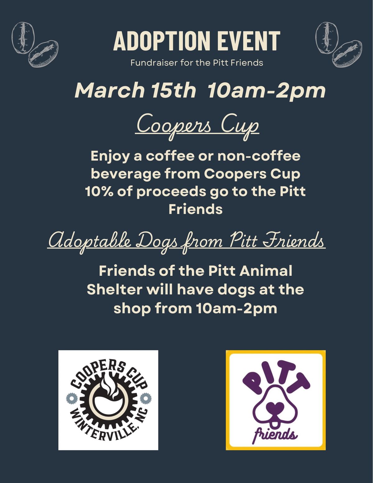 Adoption & Fundraiser for Pitt Friends