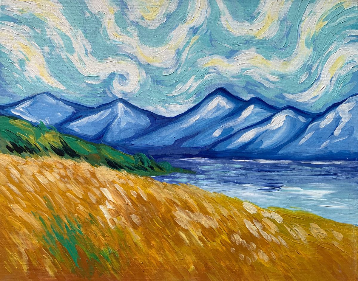 Van Gogh Mt Cook