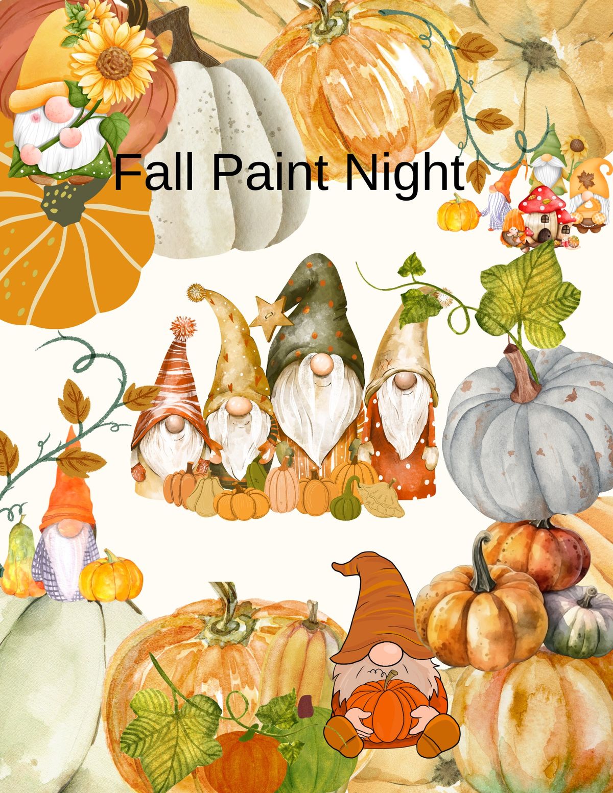 Fall Paint Night at The Baum Opera House