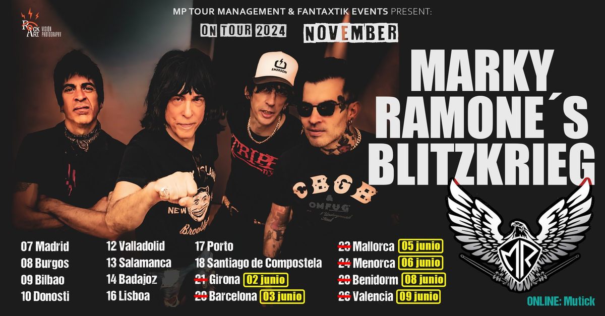 MARKY RAMONE'S BLITZKRIEG EN BILBAO